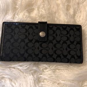 COACH monogram wallet